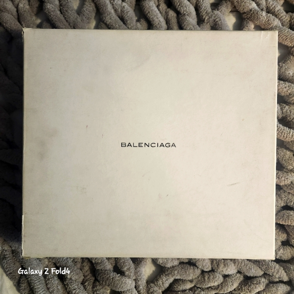 New Balenciaga Gray Suede Booties Size 39.5